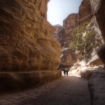 As-Siq valley in Petra - Jordan