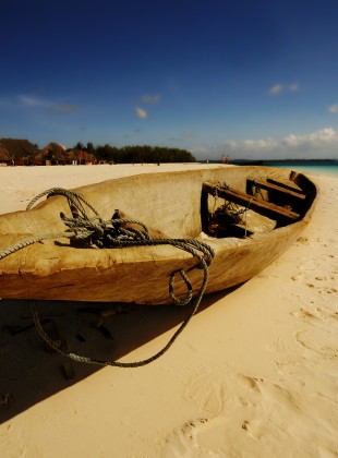 Boat at Kendwa beach – Zanzibar, Tanzania